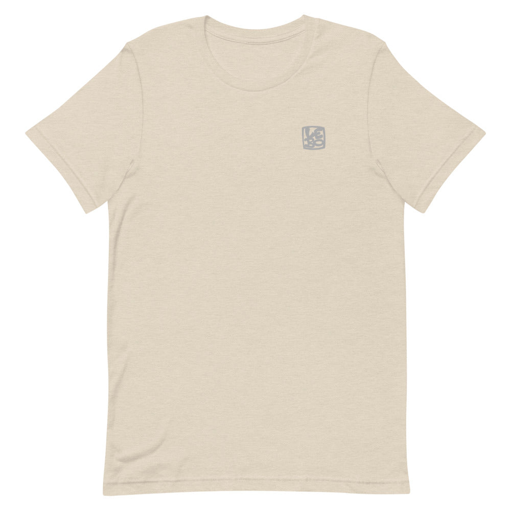 Three States of Being (Back Design)- Lebo Short-Sleeve Unisex T-Shirt